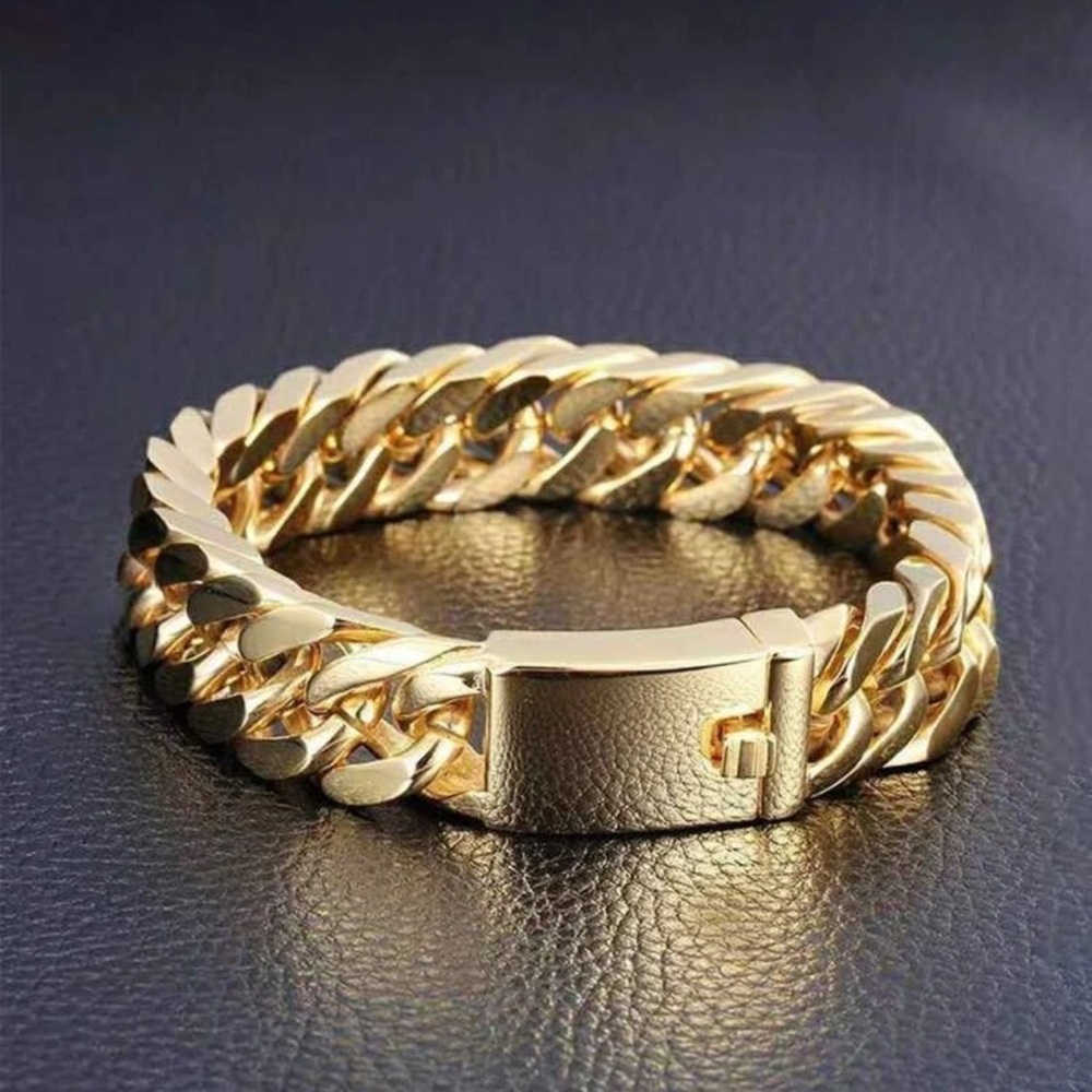 GOLD EVIL EYE BRACELET